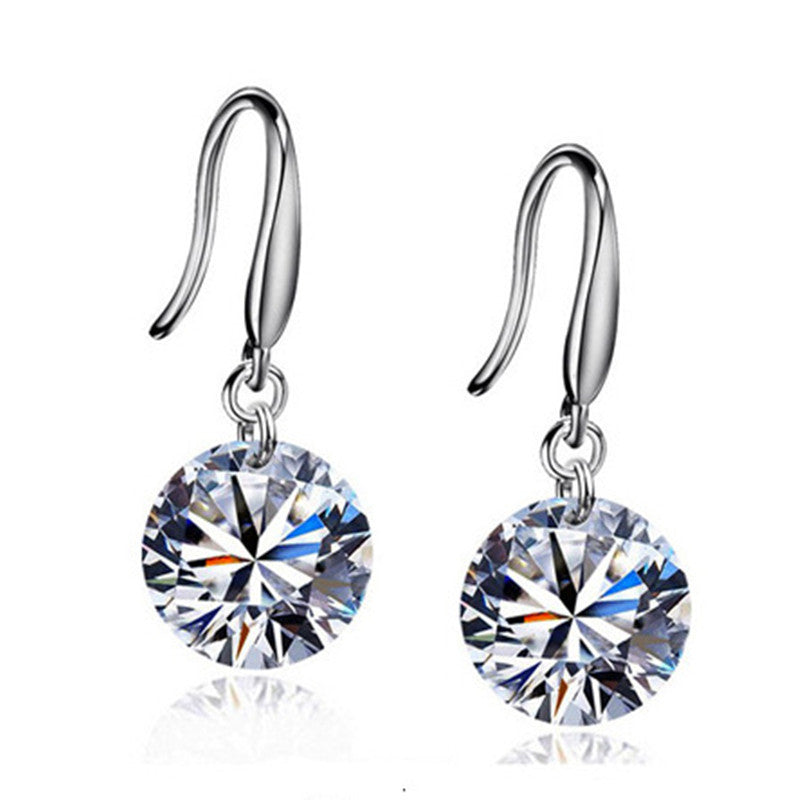 Rhinestone Drop Earrings