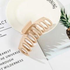 Solid Color Hair Claw