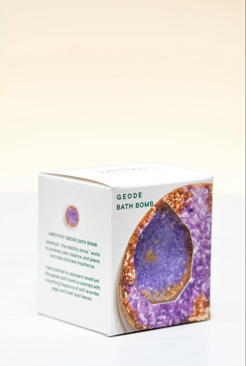 Amethyst Geode Bath Bomb