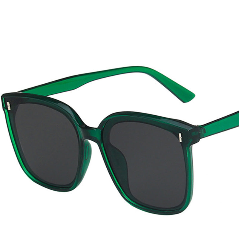Color Big Frame Sunglasses