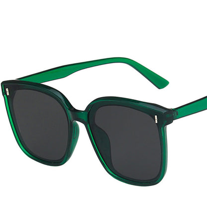 Color Big Frame Sunglasses